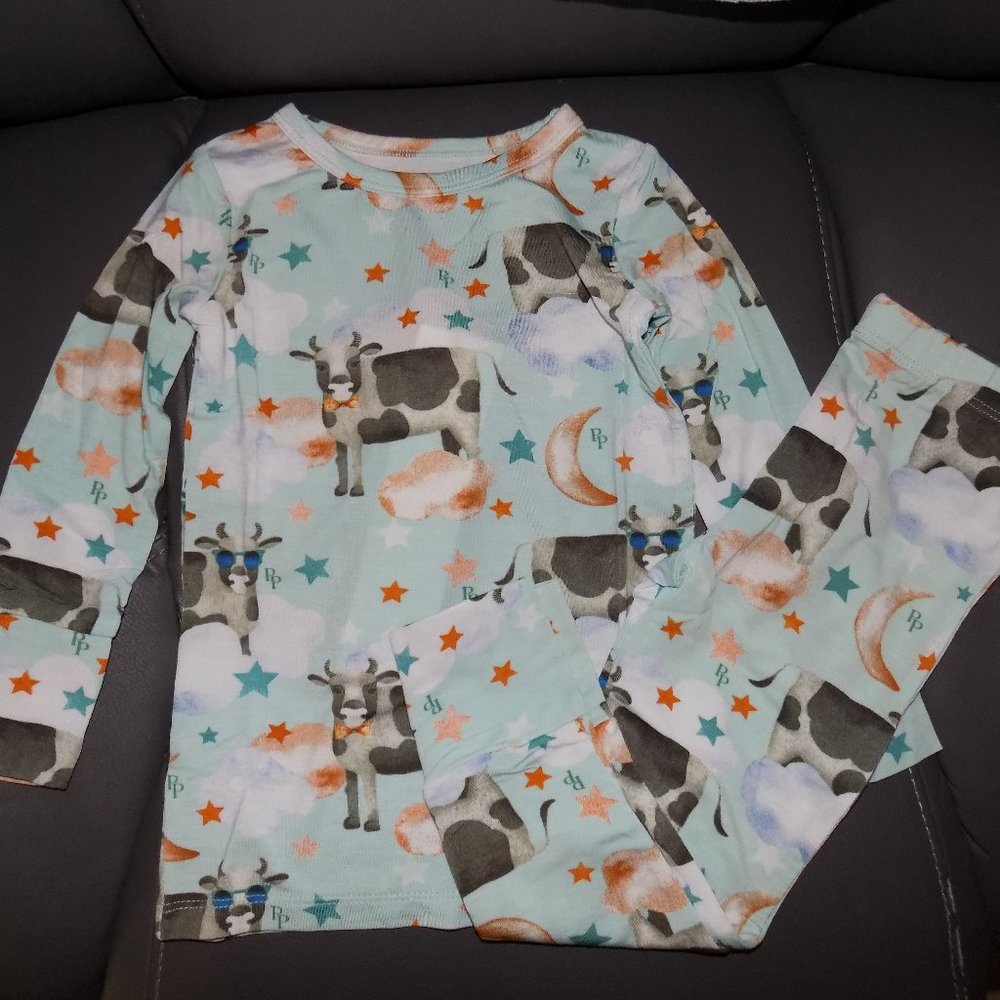POSH PEANUT TEX LONG SLEEVE LOUNGEWEAR SIZE 2T BOY